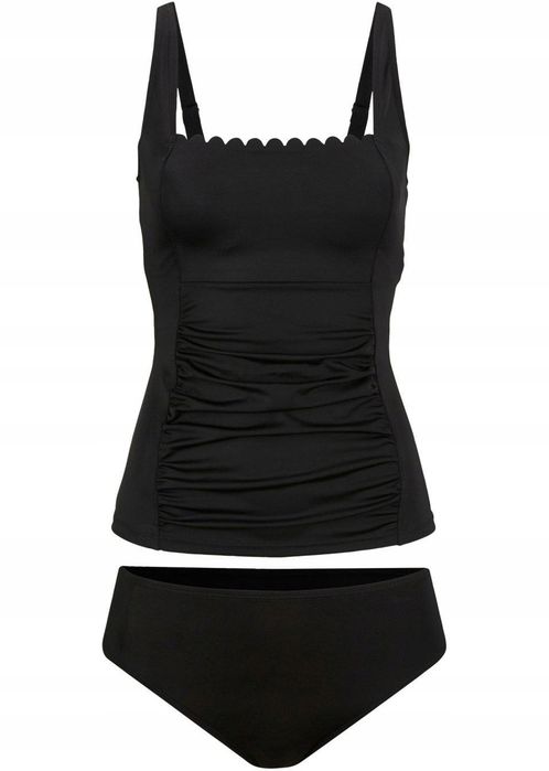 B.P.C tankini z topem bandeau czarne (2 części) ^38