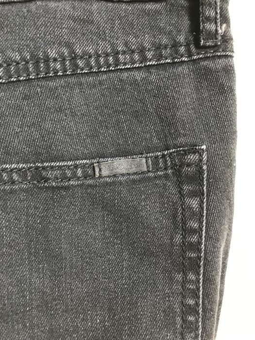 Mango Jeans 40 L granatowe jeansy bawełna z elastanem rozciągliwe