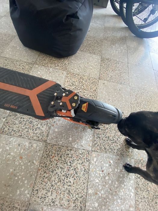 Troco Trotinete eletrica Kukirin g2 max 1000w 70km de autonomia