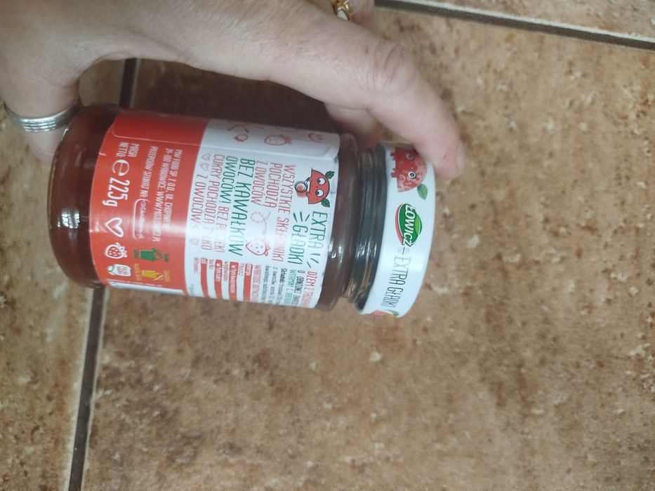 Dżem truskawkowy, extra gładki