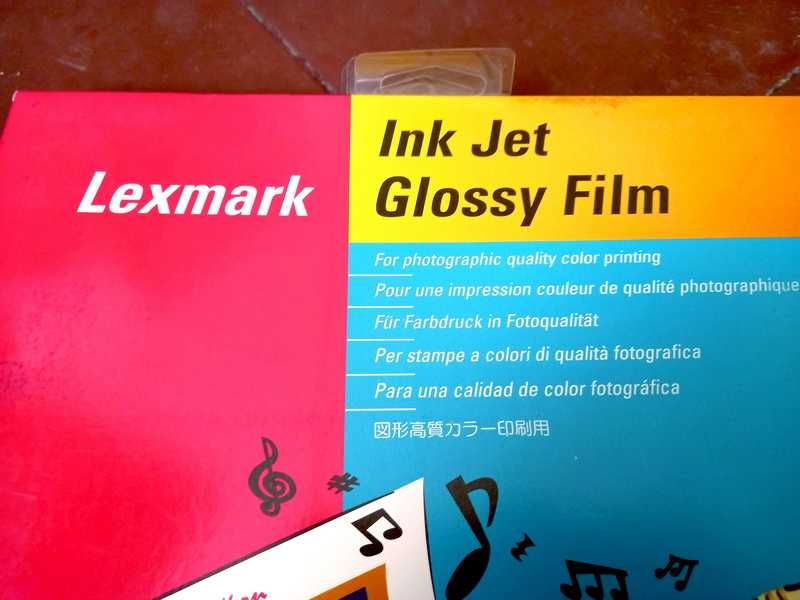 Papel fotográfico Lexmark