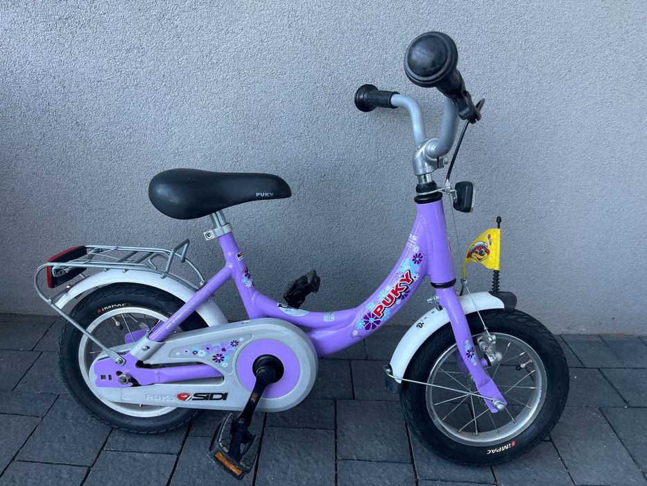 Aluminiowy rower dziecięcy Puky, koła 12 cali, paragon do zakupu