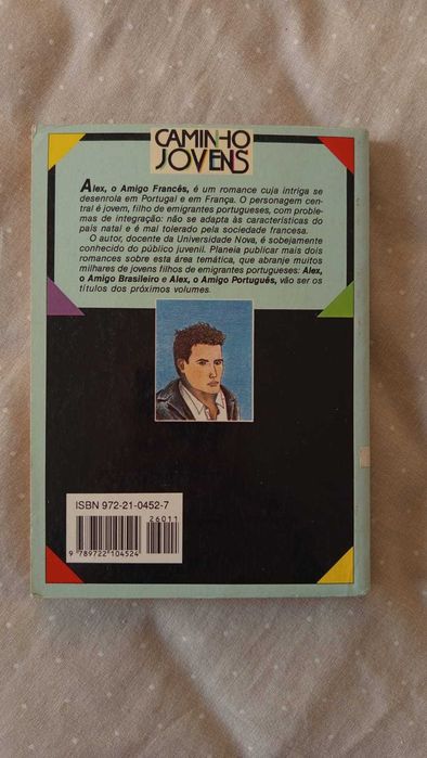 Livro Alex o meu amigo Francês