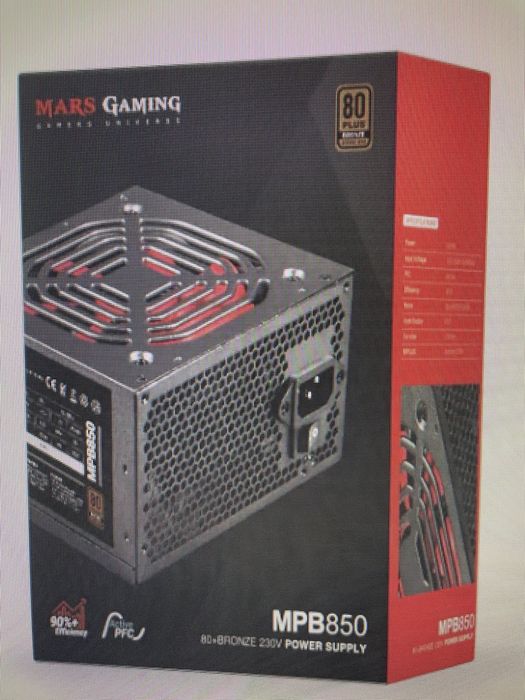 Fonte Mars Gaming MPB850