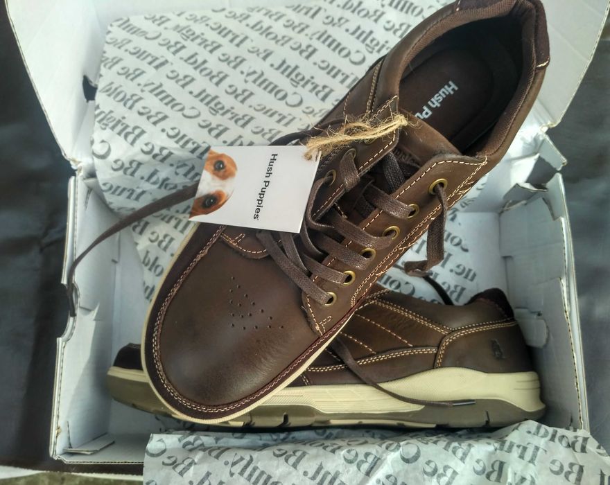 Мужские кроссовки Hush Puppies Finley 46 размер кожа Германия