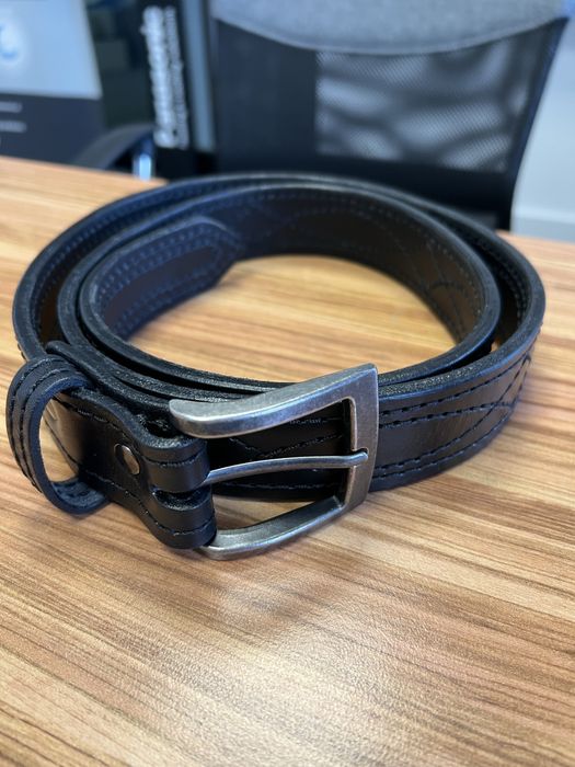 Pas skórzany Kajman Ranger - do broni - gruby - Nowy