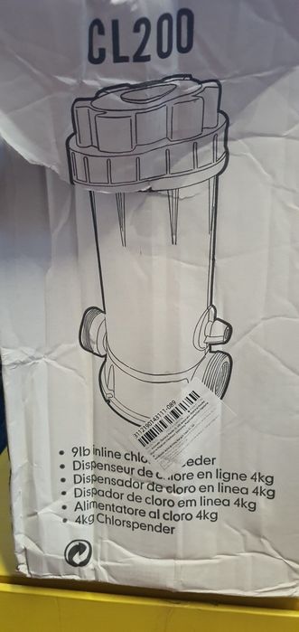 Alimentador automático piscina