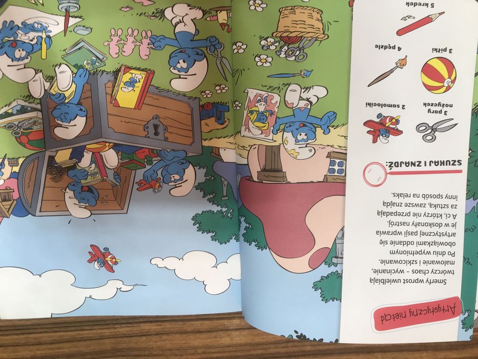 Smerfy na tropie. Szukaj i znajdź