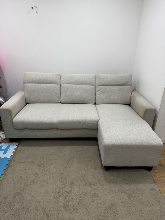 Sofa 3 lugares com chaise