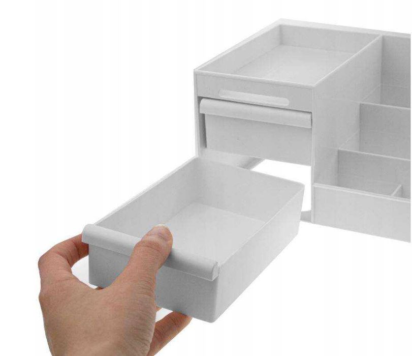 Organizer na kosmetyki szkatułka szuflady pojemnik