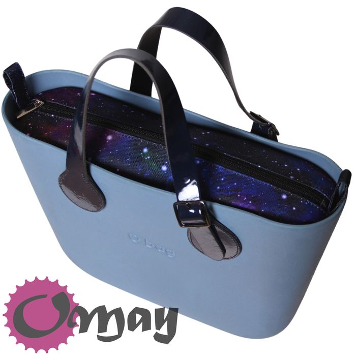 Czarny organizer do OBAG MINI galaktyka gwiazdy kosmos wkład OMAY