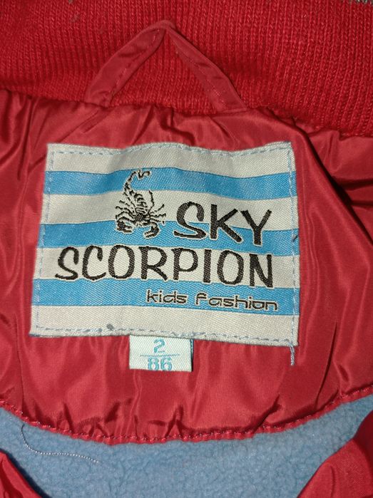 Зимовий комбінезон на хлопчика 86
