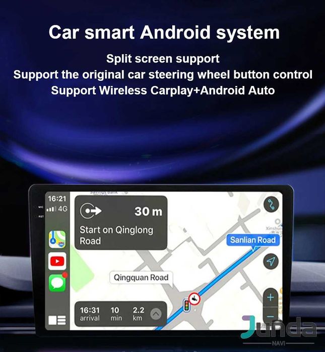 Rádio Opel Astra J 7" 2011-14 Android 15 CarPlay GPS wi-fi 4/32GB NOVO