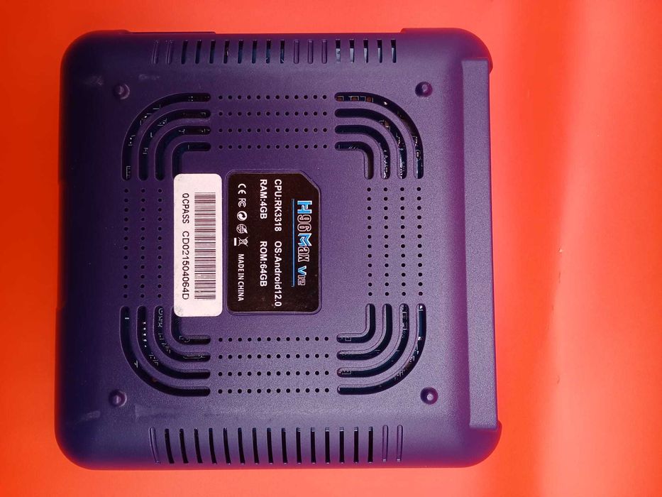 TV Box H96 Max RK3318 4GB RAM 64GB Android 12