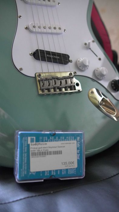PRS Silver Sky + Captador Seymour Duncan (Upgrade) | SOMENTE VENDA | Inclui captador original