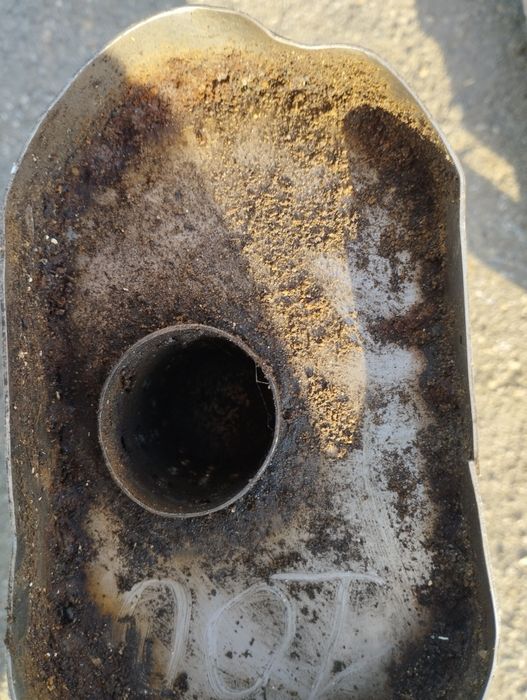 Заготовки  на глушитель, виготовлені з нержавійки