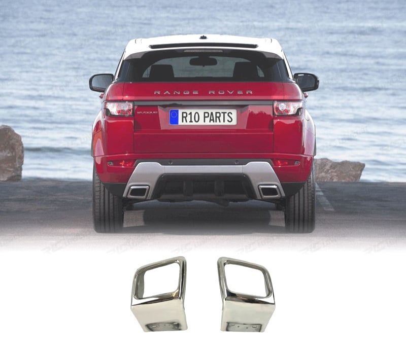 PONTEIRAS DE ESCAPE RANGE ROVER EVOQUE LOOK DYNAMIC CROMADO