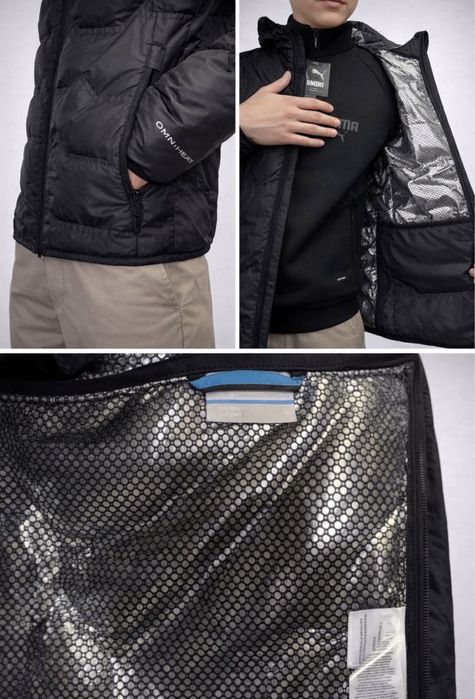 Чоловіча куртка Columbia Omni Heat весна чорна L XL XXL 3XL .
