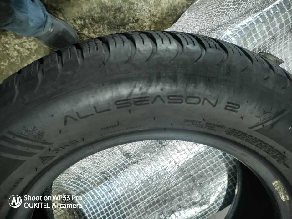 Шини Dunlop 195/65R15. 4шт. Всесизонка 2025р (0226)