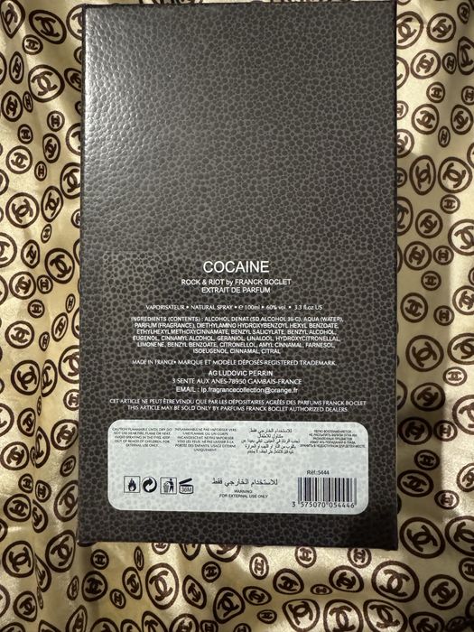 Perfume " cocaïne" frank boclet