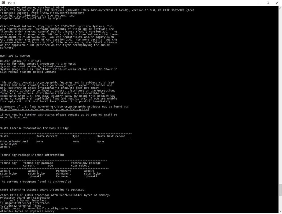Маршрутизаторы Cisco ISR C1111-8P(Permanent лицензии) безнал/гарантия