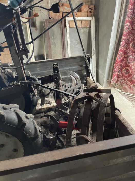 Мотоблок з причепом