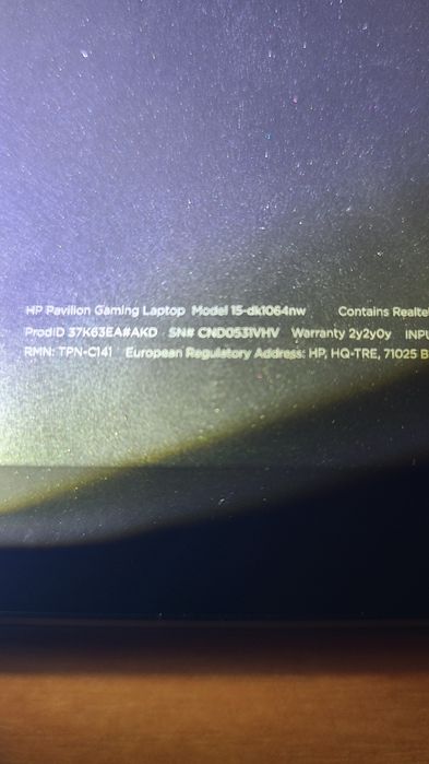 Laptop hp pavilion gaming 15 dk 1064nw