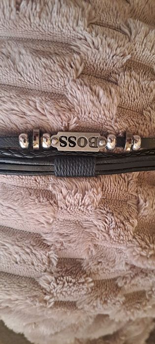Pulseiras Homem em couro e aço