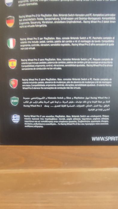 Volante Race 2 wheel pro