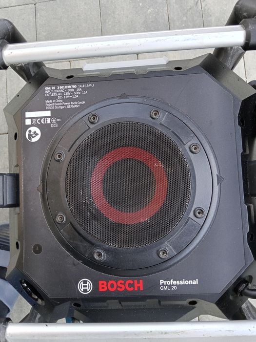 Radio Bosch Budowlane Professional GML 20