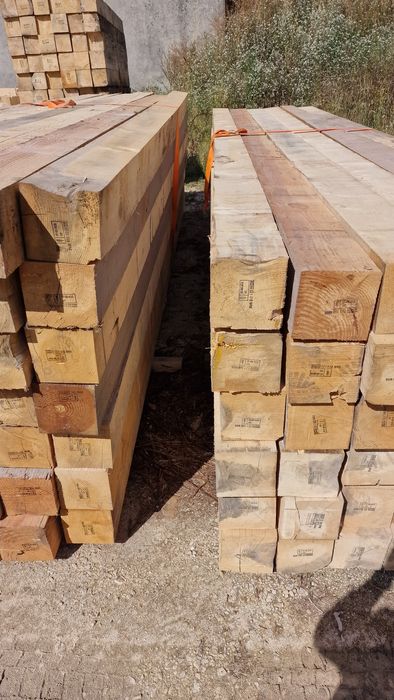 Vigas casquinha 5.10x18x18 e 2.50x18x18 podemos cortar a sua medida