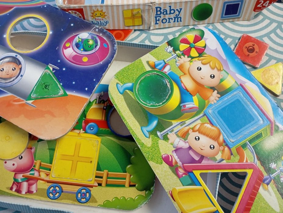 4 brinquedos/jogos pré - escola