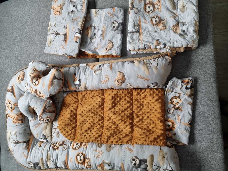 Zestaw dla niemowlaka kokon/rozek/kolderka