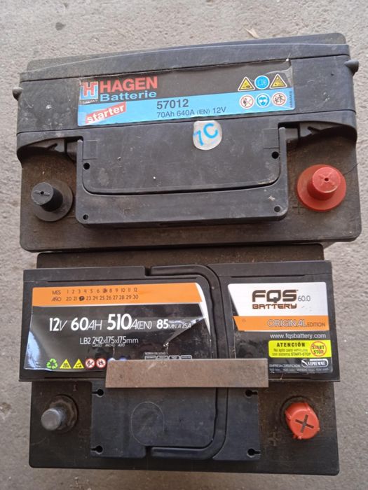 Vendo 3 baterias usadas para reciclar
