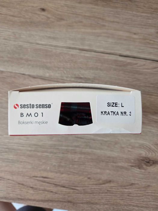2x Bokserski męskie sesto senso L