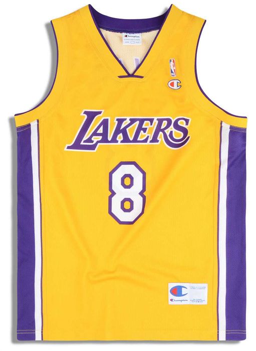 Баскетбольна майка jersey Kobe Brayant Lakers 8 retro 1999 Champion