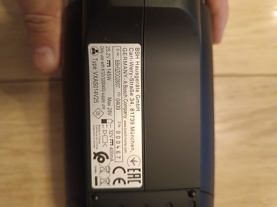 /// BATERIA, AKUMULATOR - Odkurzacz Bosch 28V Flexxo Gen2 Serie 4