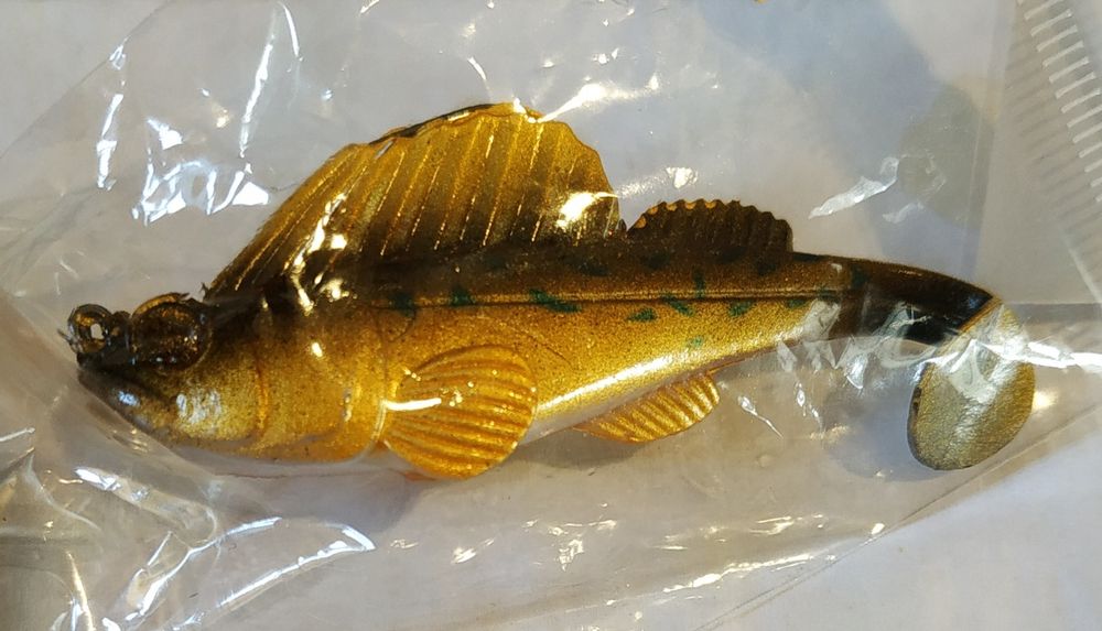 Набор силиконовых виброхвостов со скрытым крючком, 8 см.