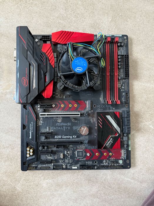 Asrock b250 gaming k4 материнська плата