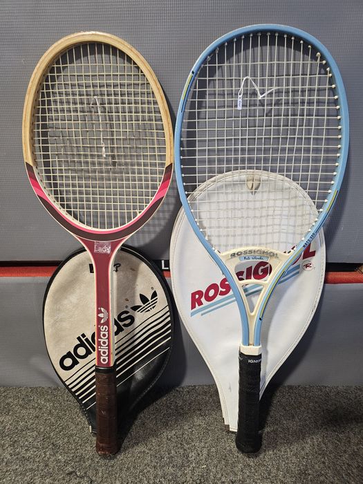 Raquete ténis  vintage ( Donnay , Adidas , Rossignol, Dunlop )