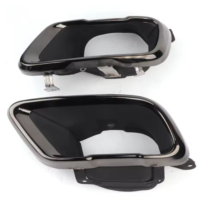 Черные насадки выхлоп BMW G05 G06 G07 X5 X6 X7