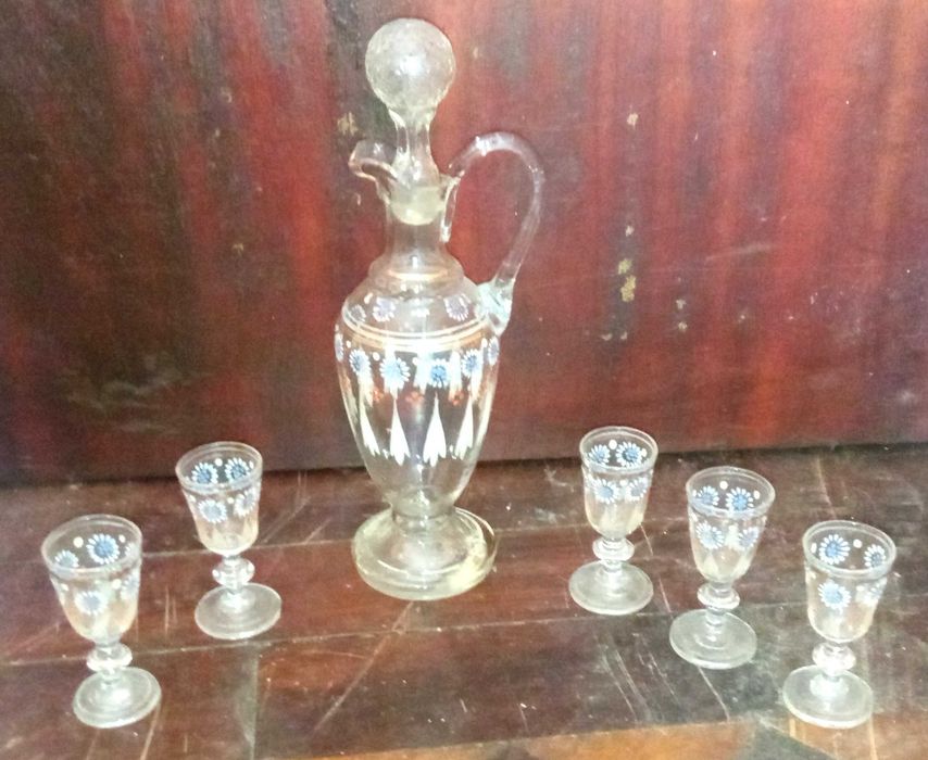 Serviço de licor ou aguardente vintage (shots)