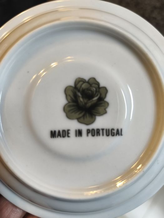 Serviço de café vintage