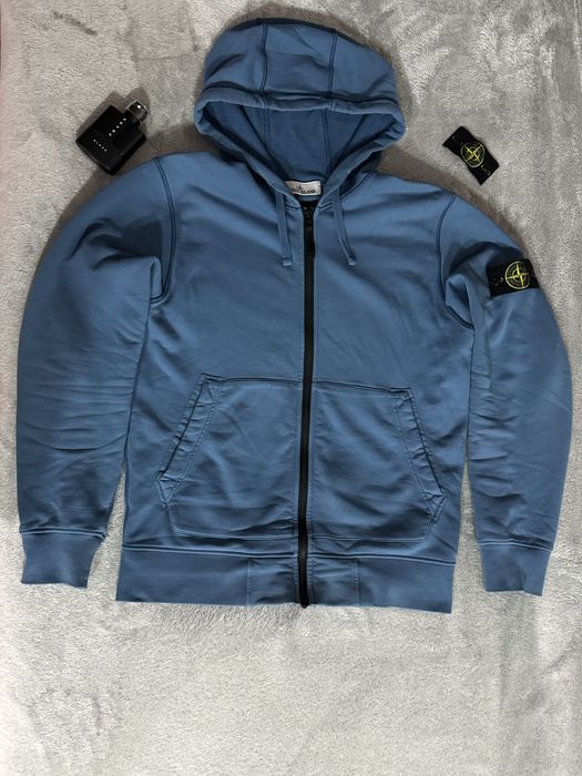 Зип Худи Stone island blue