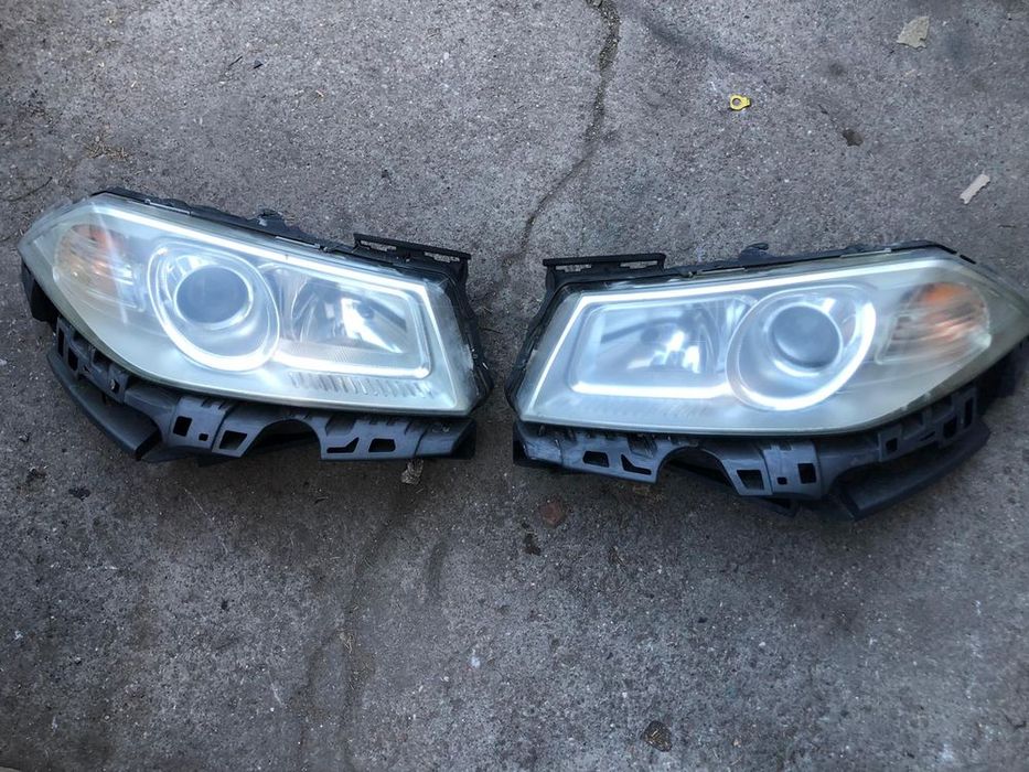 renault megane 2 II lampy przód prawa lewa lift