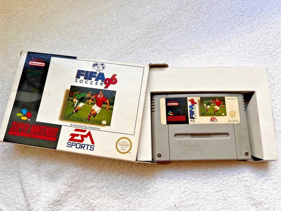 FIFA Soccer 96 Nintendo SNES Super Nintendo PAL EUR