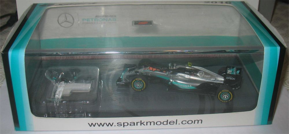 Mercedes W07 Hybrid - 2º Abu Dhabi 2016/Campeão Mundial - Nico Rosberg
