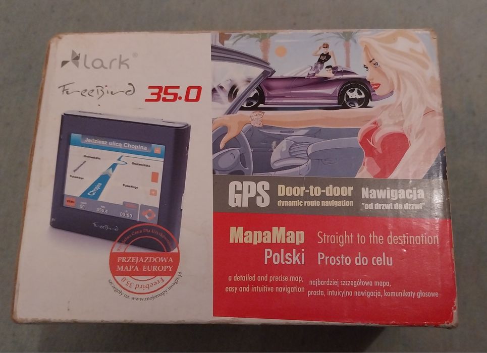 Nawigacja samochodowa+ładowarka+ uchwyt na szybę