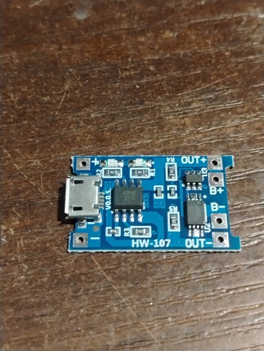 Moduł płytka zasilania  Ładowarka micro USB LI-ION HW-107 TP4056