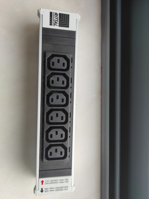 Rittal DK 7856.080 Power Extension | Grey64729432955265121